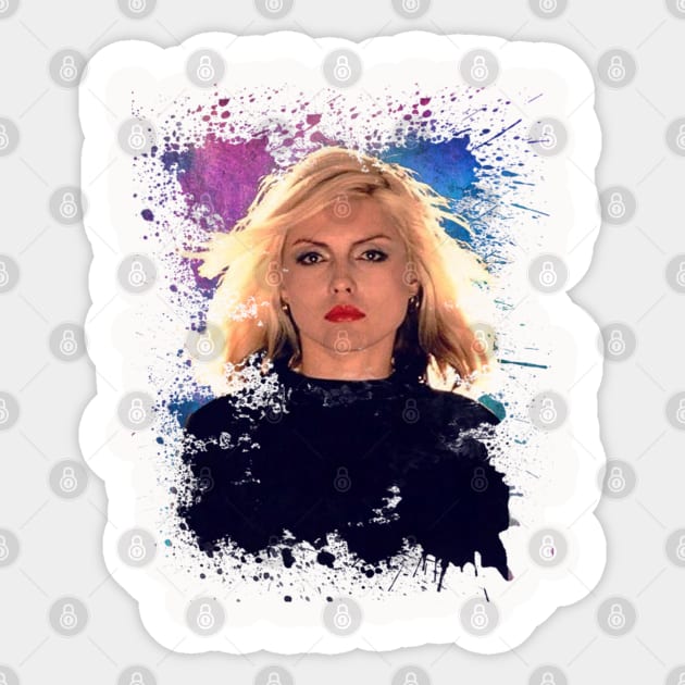 Blondie paint splash Sticker by Matildae